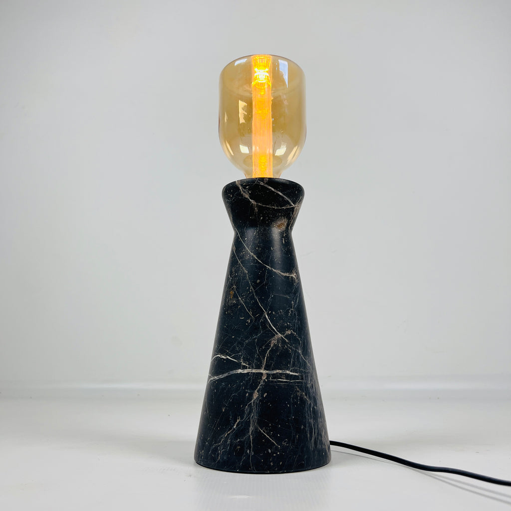 Taxila Stone Serene Lamp with veins