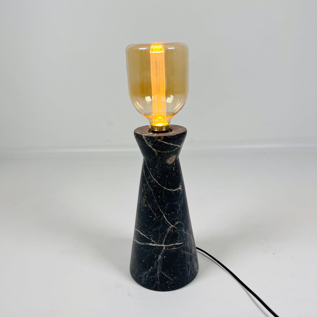 Taxila Stone Serene Lamp with veins