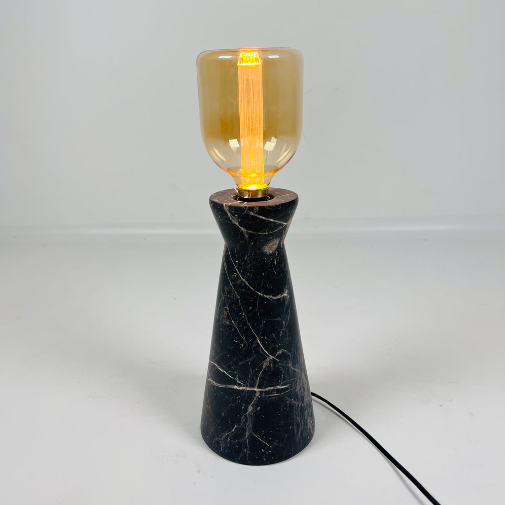 Taxila Stone Serene Lamp with veins