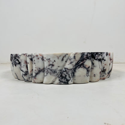 Ruche Sink - Red & White