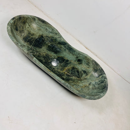 Flow Marble Sink - Green