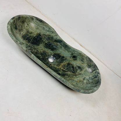 Flow Marble Sink - Green