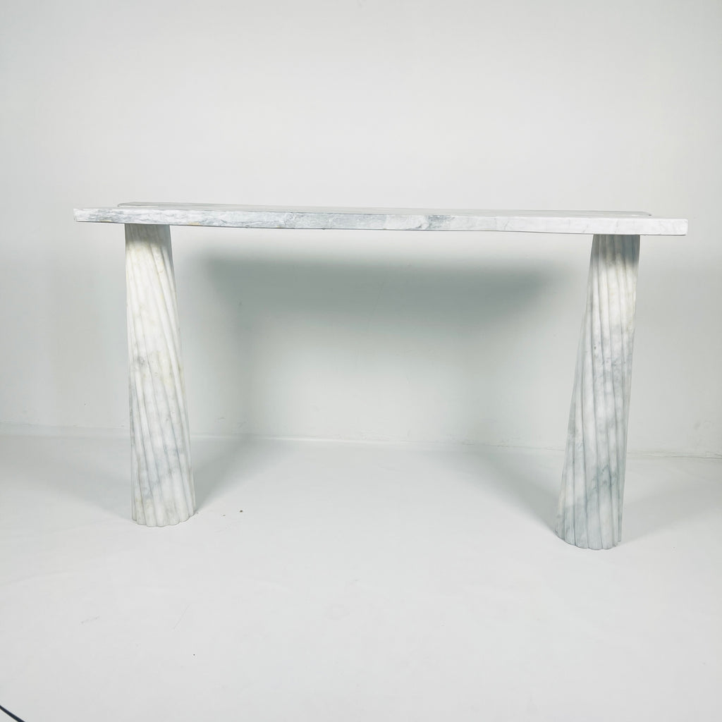 Grey Marble Console Table