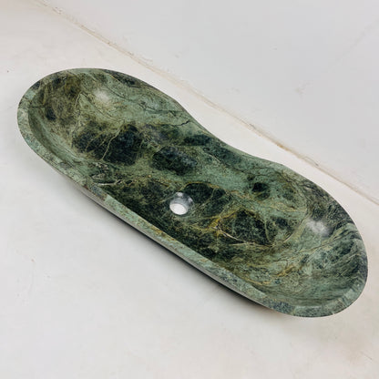 Flow Marble Sink - Green