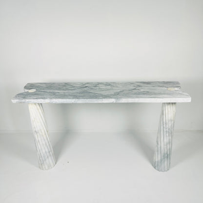 Grey Marble Console Table