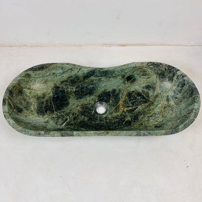 Flow Marble Sink - Green