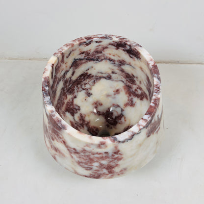 Aztec Stone Basin - Red & White