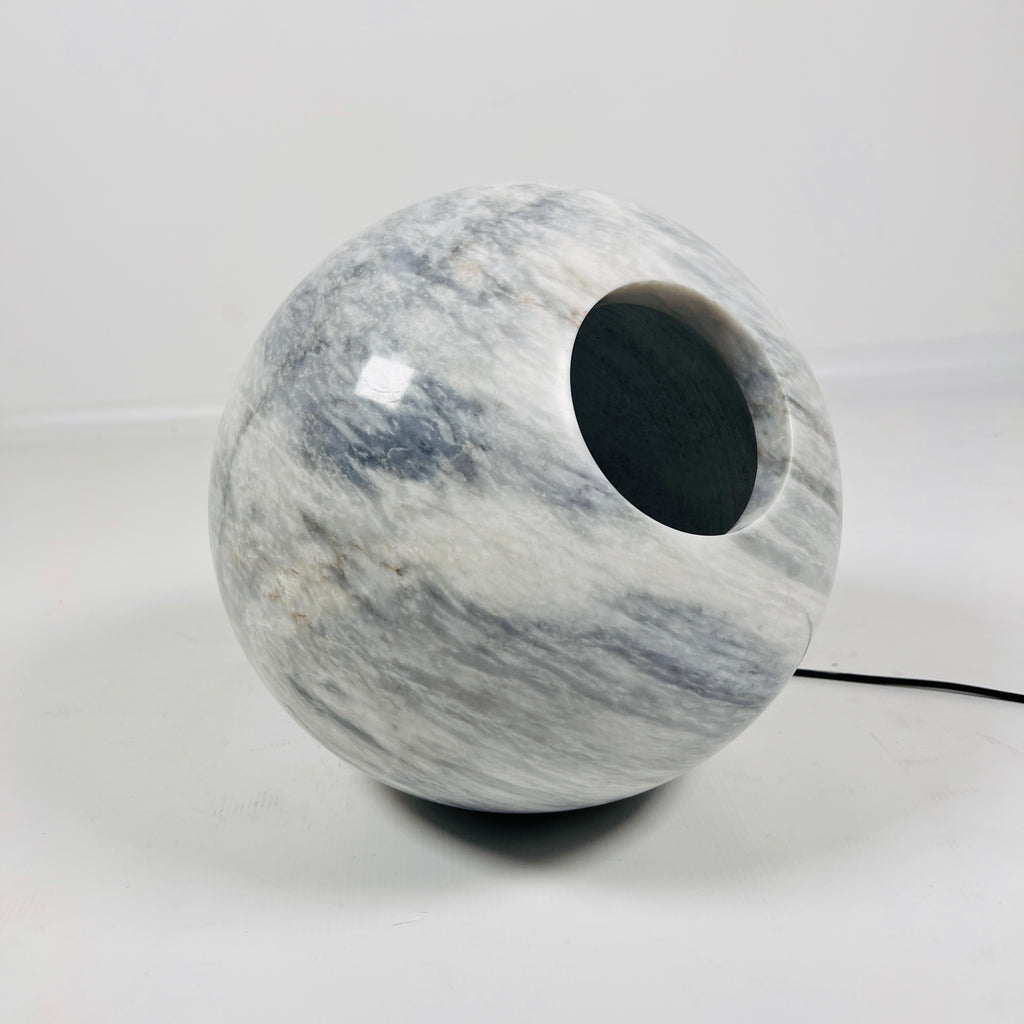 Ziarat Gray Spherical Lamp