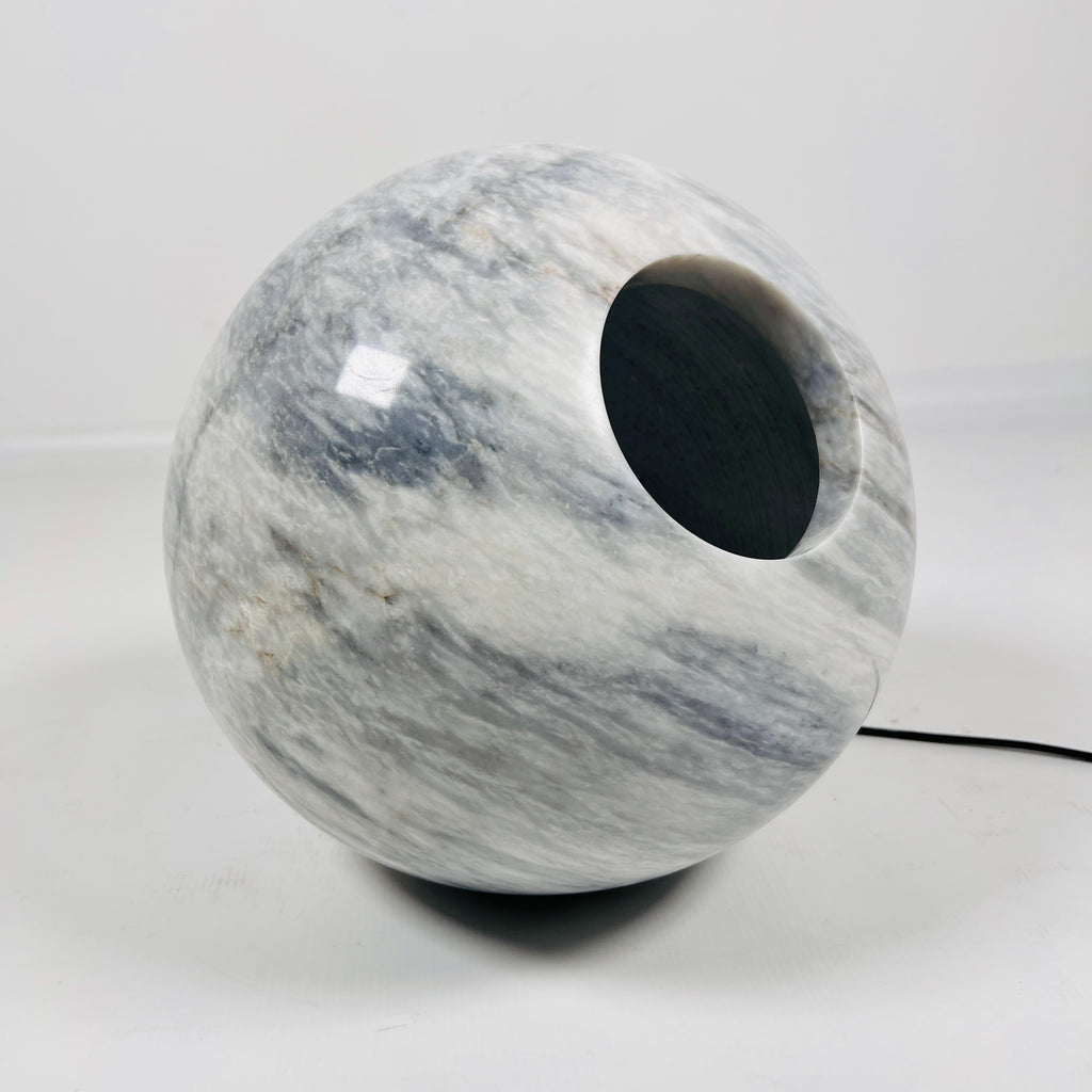 Ziarat Gray Spherical Lamp