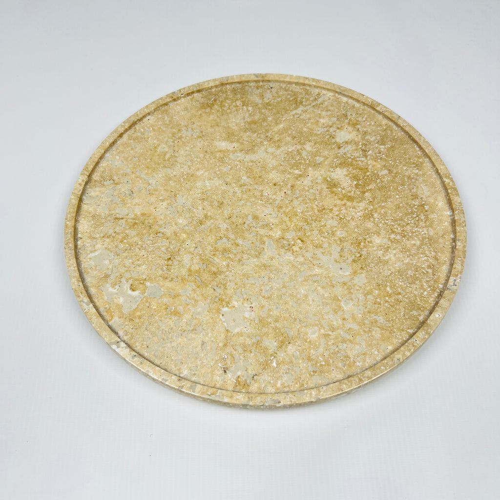 Travertine Trove Plate