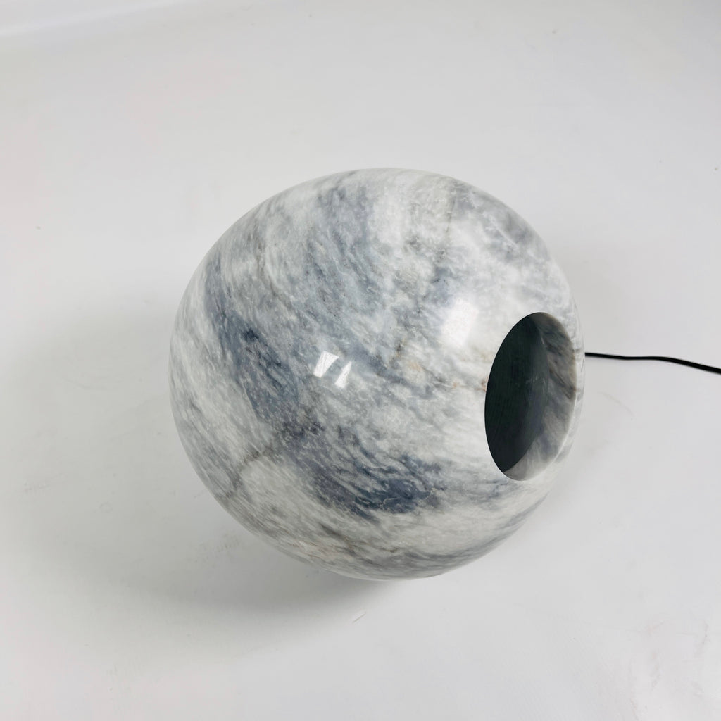 Ziarat Gray Spherical Lamp