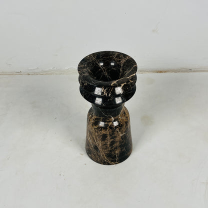 Ribbed Vase - Black