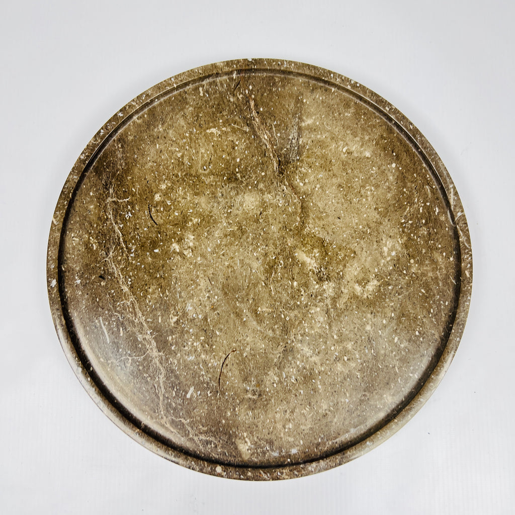 Sienna Blotched Plate