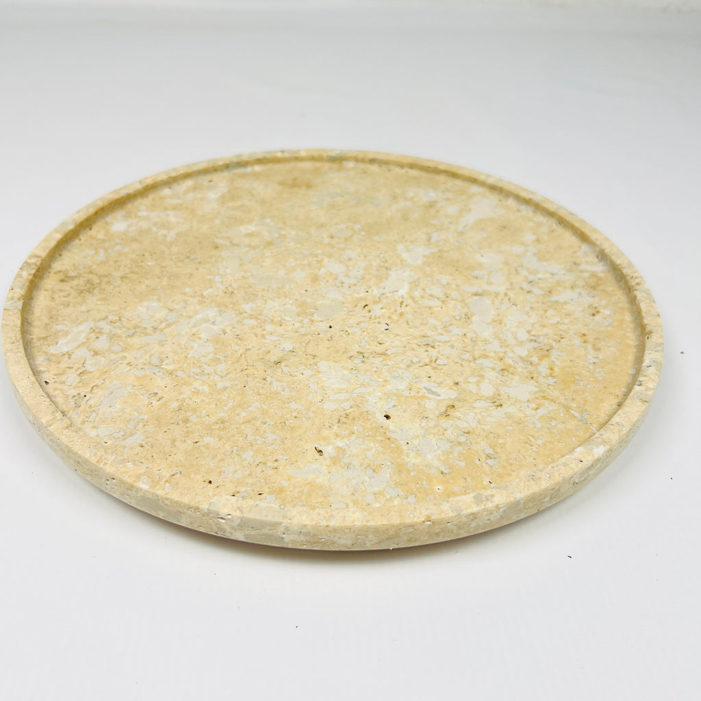 Travertine Trove Plate