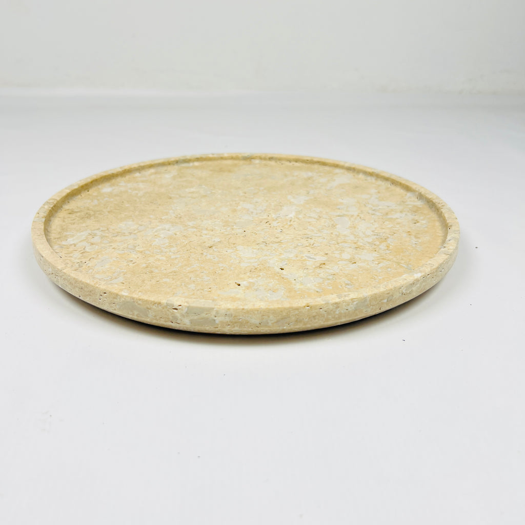 Travertine Trove Plate