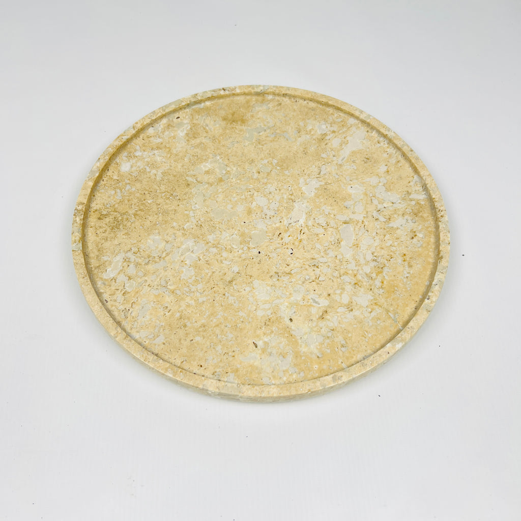 Travertine Trove Plate