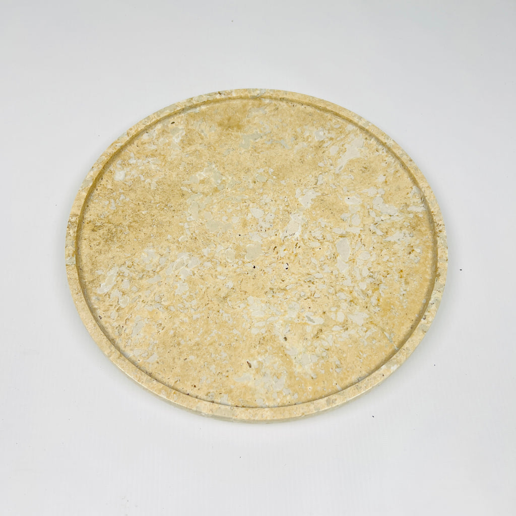 Travertine Trove Plate