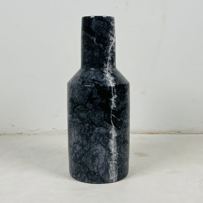 Bottled Vase - Black & Blue