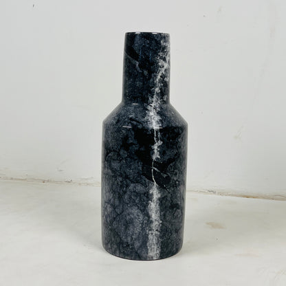 Bottled Vase - Black & Blue