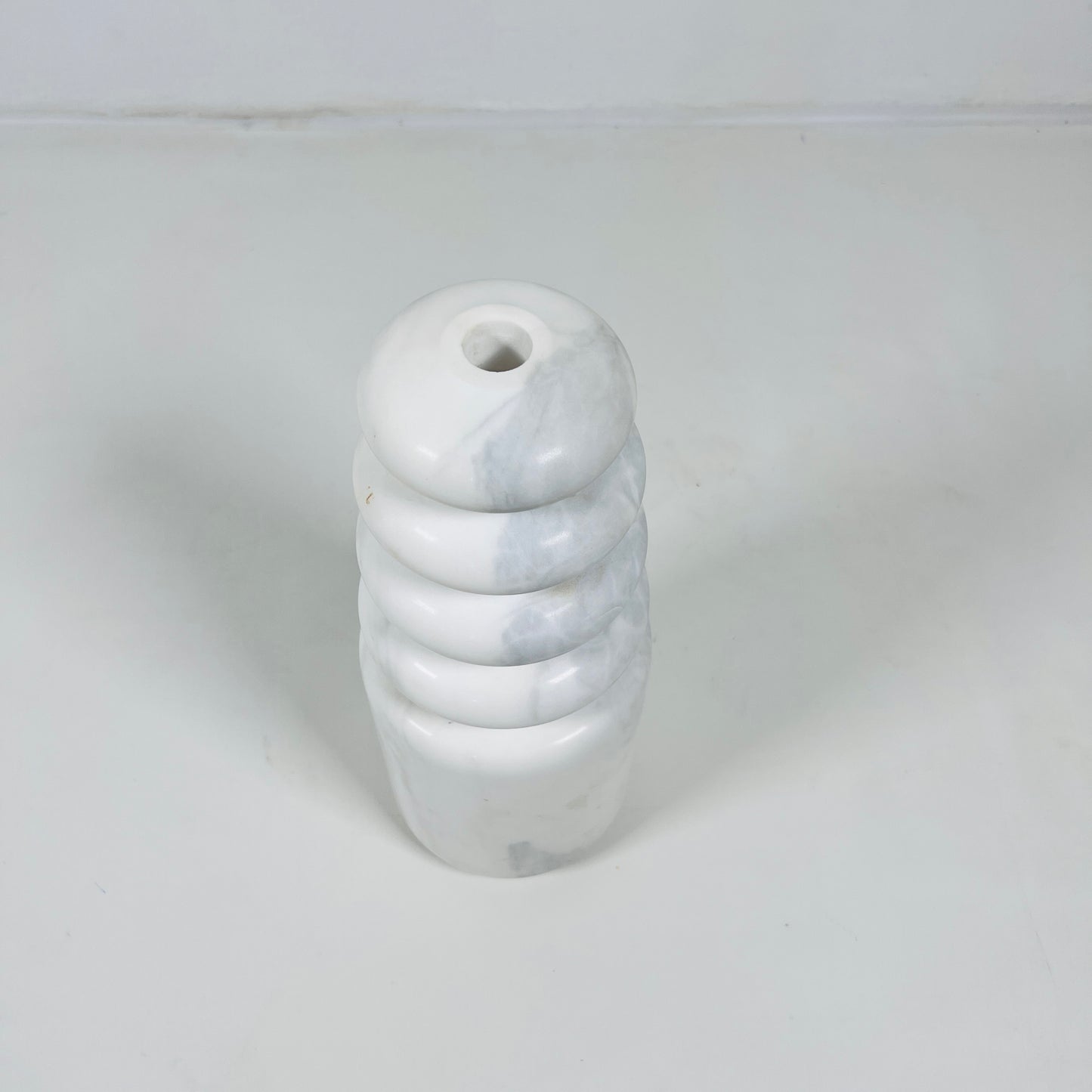 Ringed Candle Stand - Gray