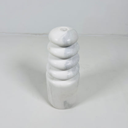 Ringed Candle Stand - Gray