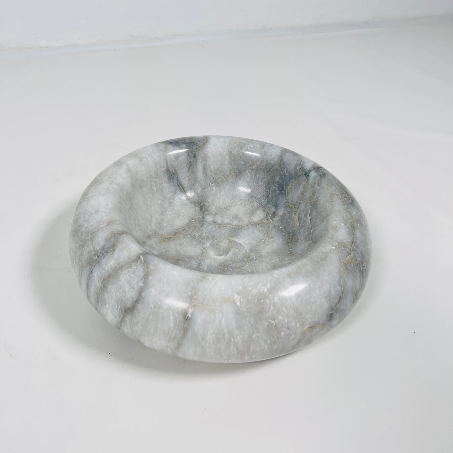 Torus Marble Bowl - Gray