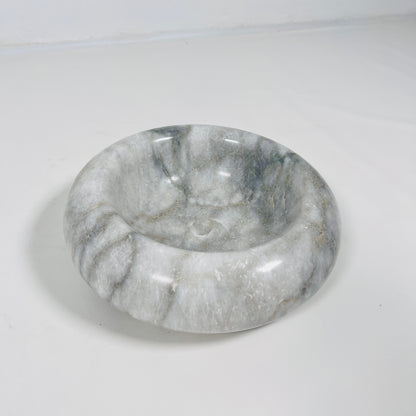 Torus Marble Bowl - Gray