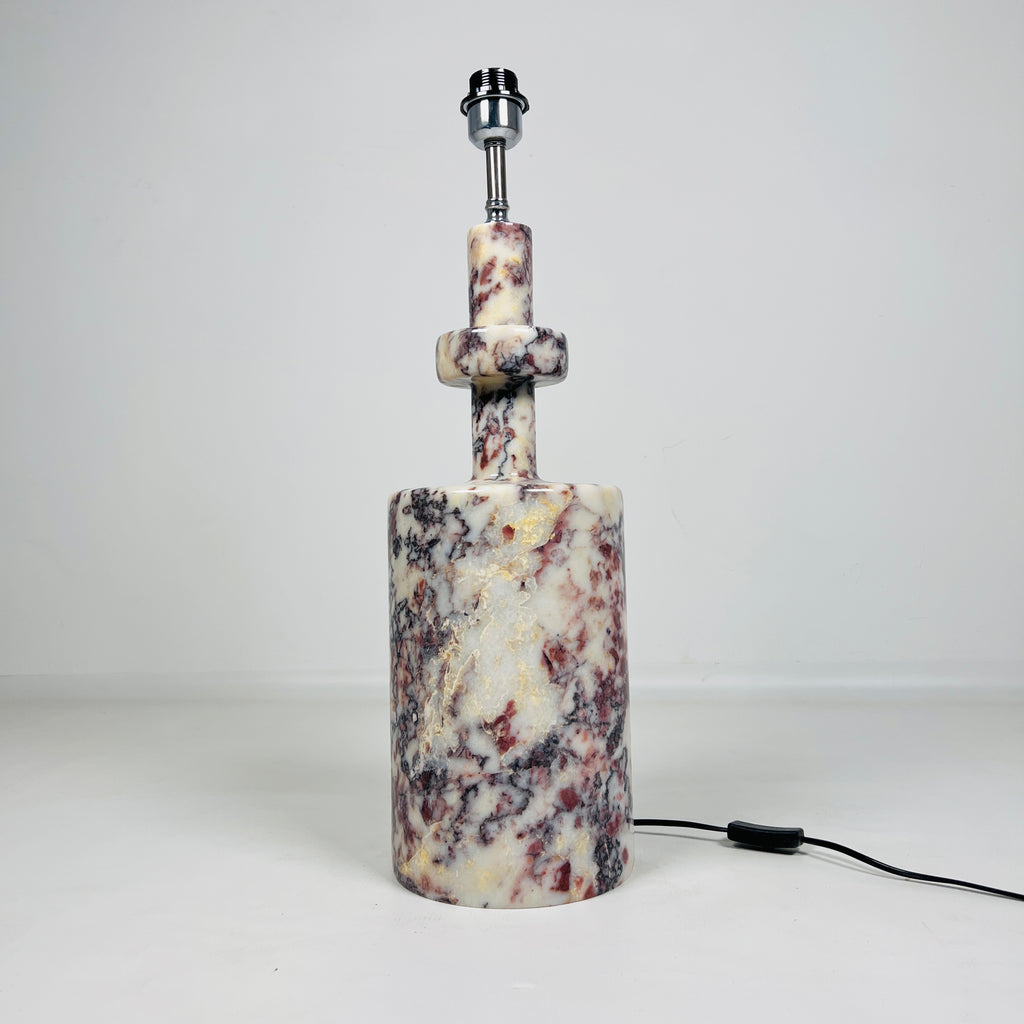 Bottle Bottom Abstract Splashed Table Lamp