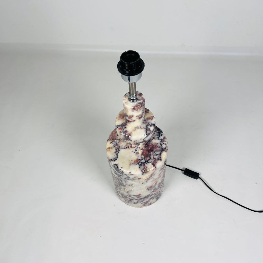 Bottle Bottom Abstract Splashed Table Lamp