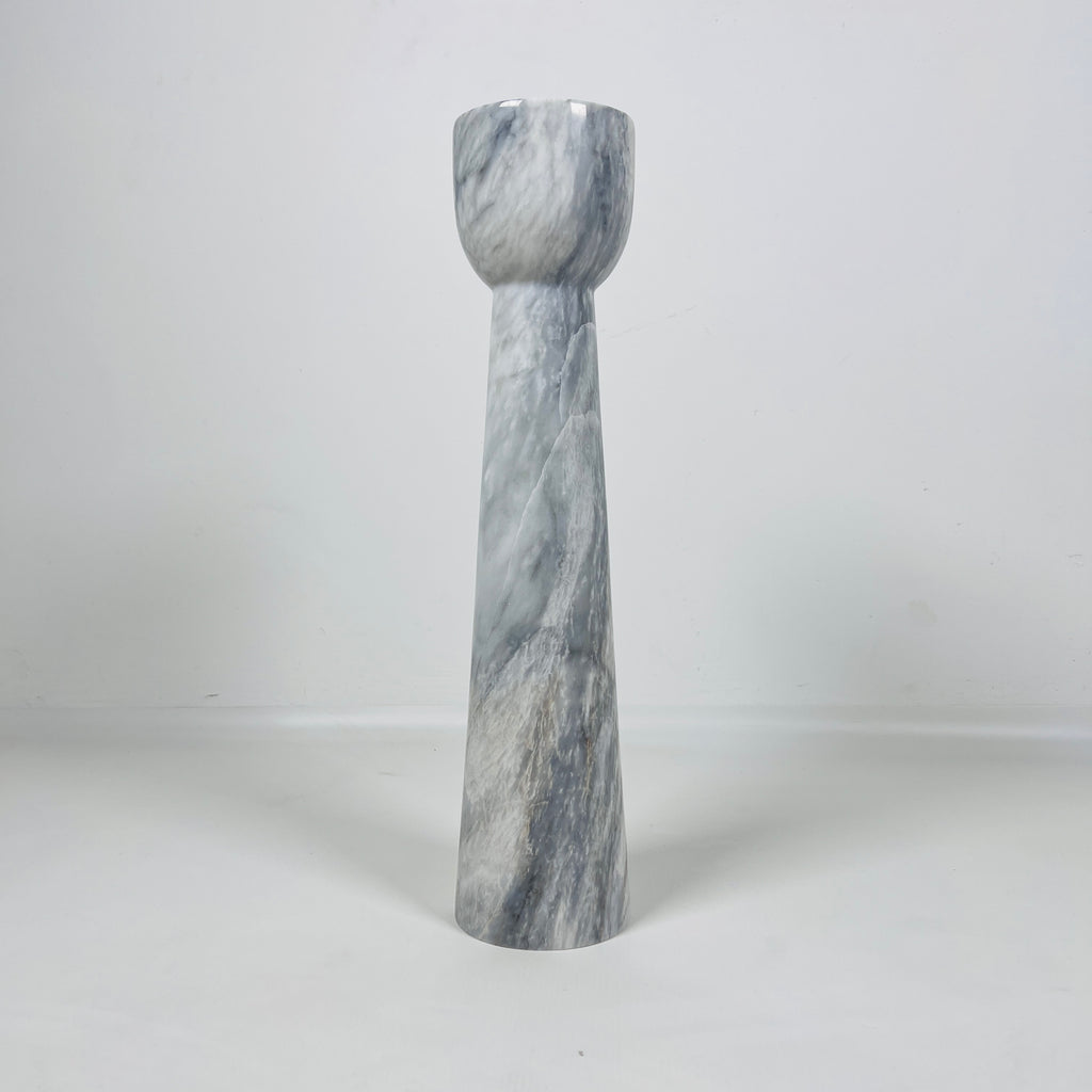 Cup Topped Marble Candle Stand (Small)