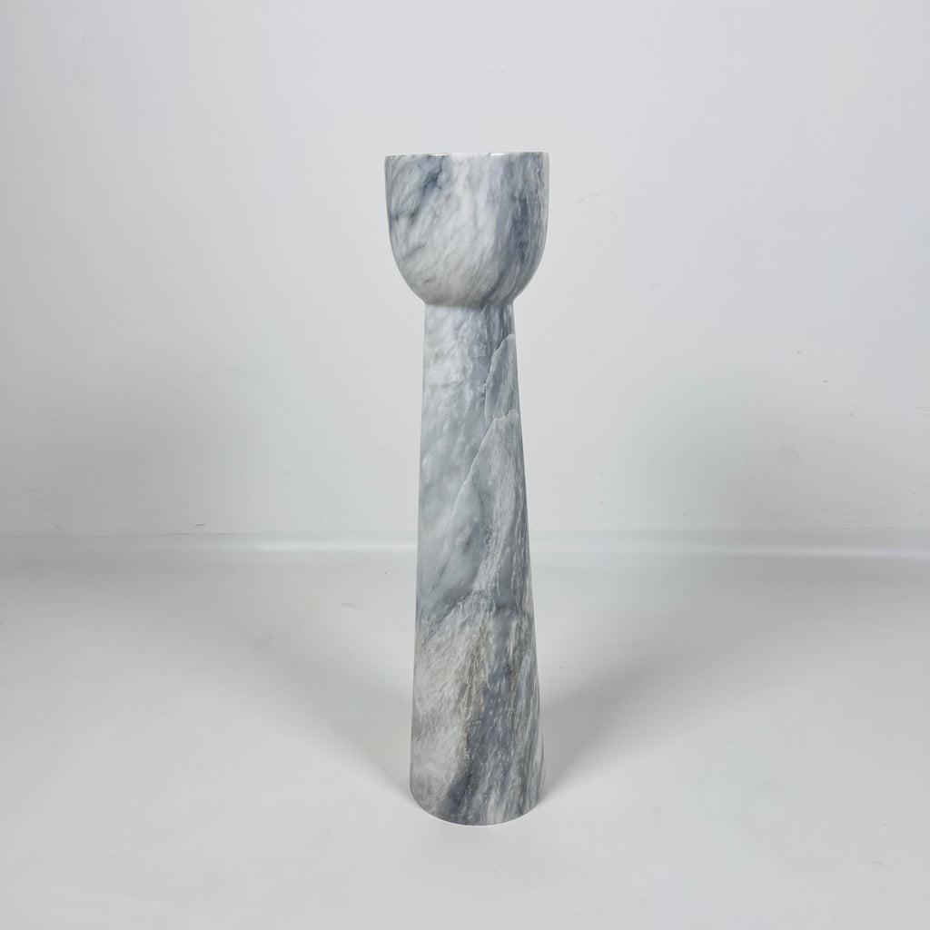 Cup Topped Marble Candle Stand (Small)