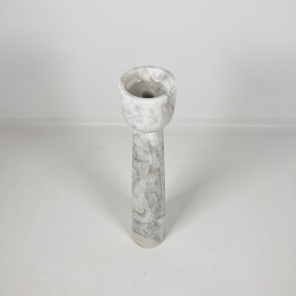 Cup Topped Marble Candle Stand (Medium)