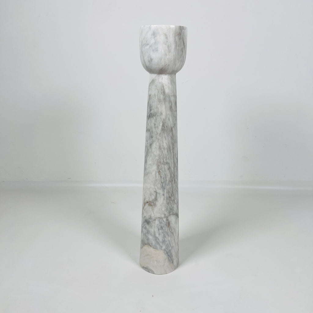 Cup Topped Marble Candle Stand (Medium)