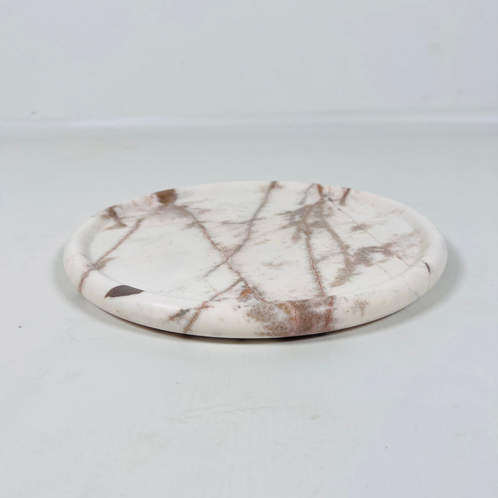 Cocoa Splashed Plate