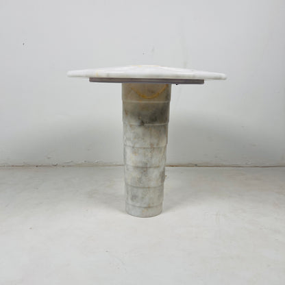 Marked Layers Table Lamp - Cheetah White