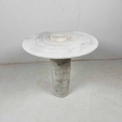 Marked Layers Table Lamp - Cheetah White