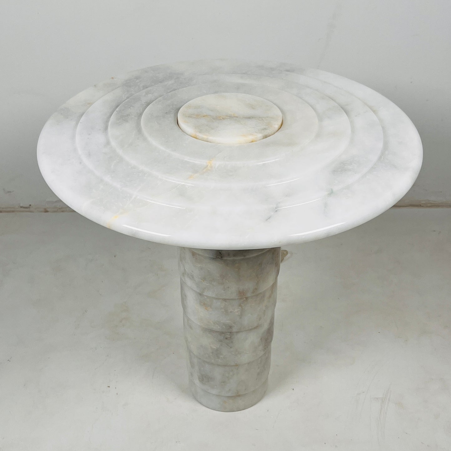Marked Layers Table Lamp - Cheetah White