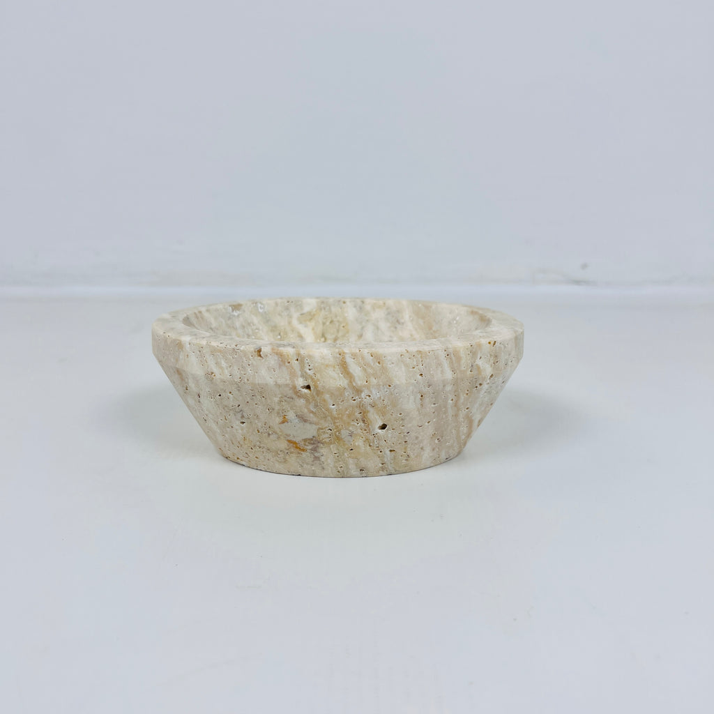 Travertine Lined Soap Dish