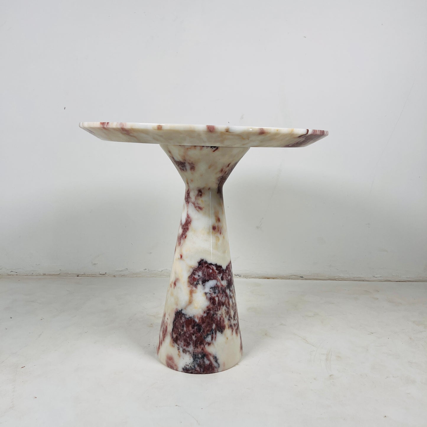 Axis Side Table - Red & White