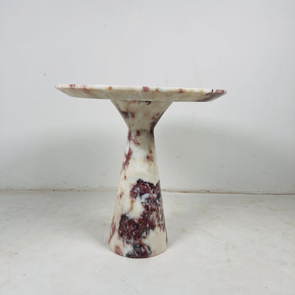 Axis Side Table - Red & White
