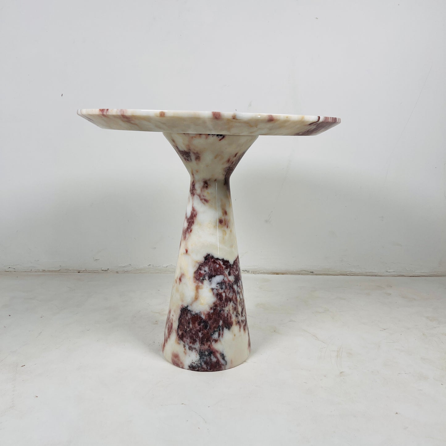 Axis Side Table - Red & White