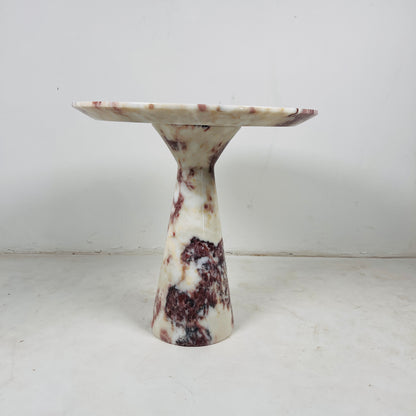 Axis Side Table - Red & White