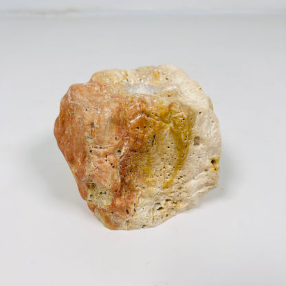 Organic Stone Candle Stand - Travertine