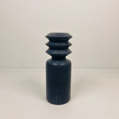 Beaded Candle Stand - Black