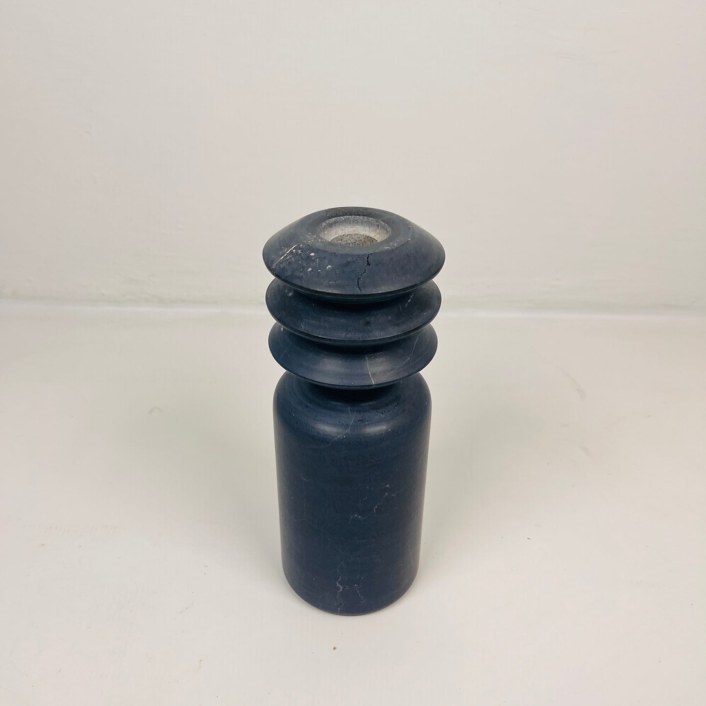 Beaded Candle Stand - Black
