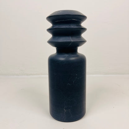 Beaded Candle Stand - Black
