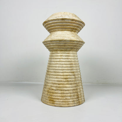 Canyon Vase - Travertine