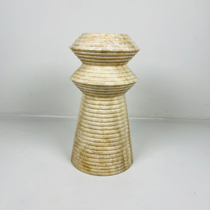 Canyon Vase - Travertine