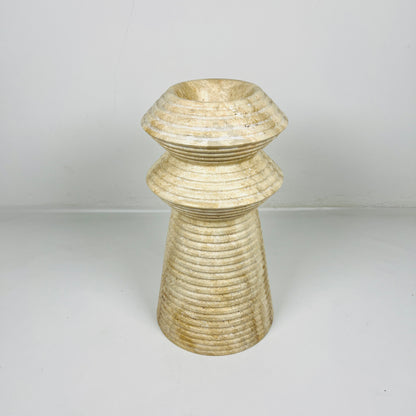Canyon Vase - Travertine