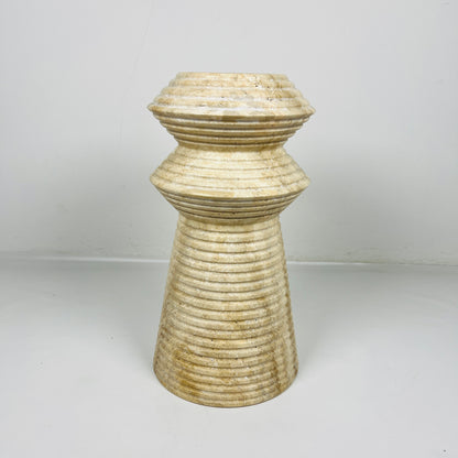 Canyon Vase - Travertine